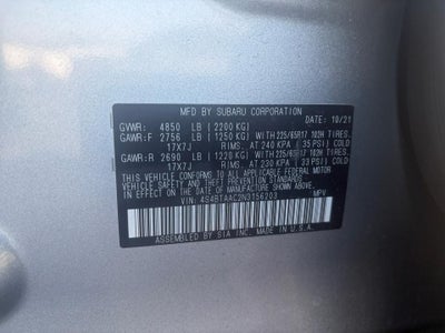 2022 Subaru Outback CVT