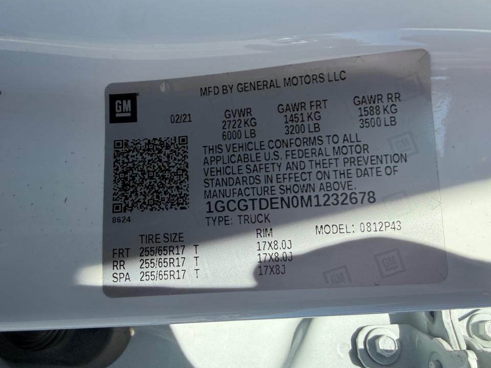 2021 Chevrolet Colorado 4WD Z71