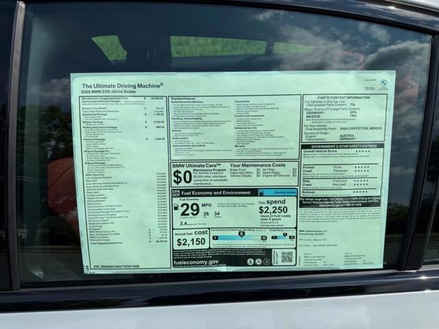 2026 BMW 330i 330i NA xDrive