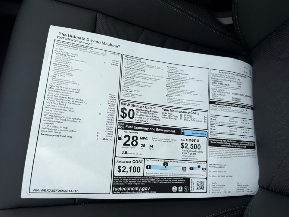 2027 BMW X1 xDrive28i