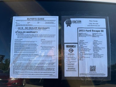 2022 Ford Escape SE