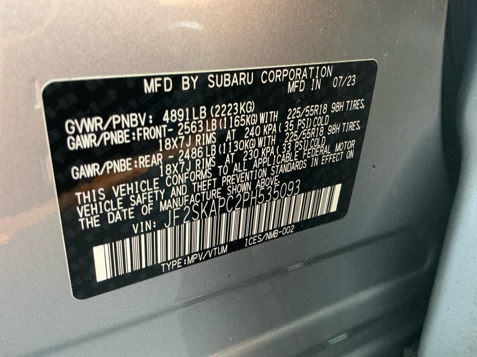 2023 Subaru Forester Limited